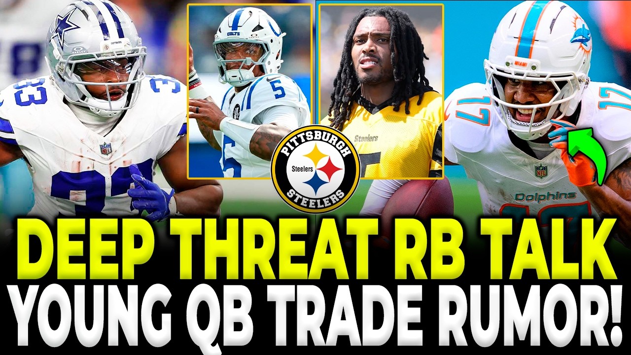 THIS IS BIG! STEELERS EXPLORE COLTS QB TRADE AS OFFENSE COULD ADD FIELD STRETCHER AND WORKHORSE RB