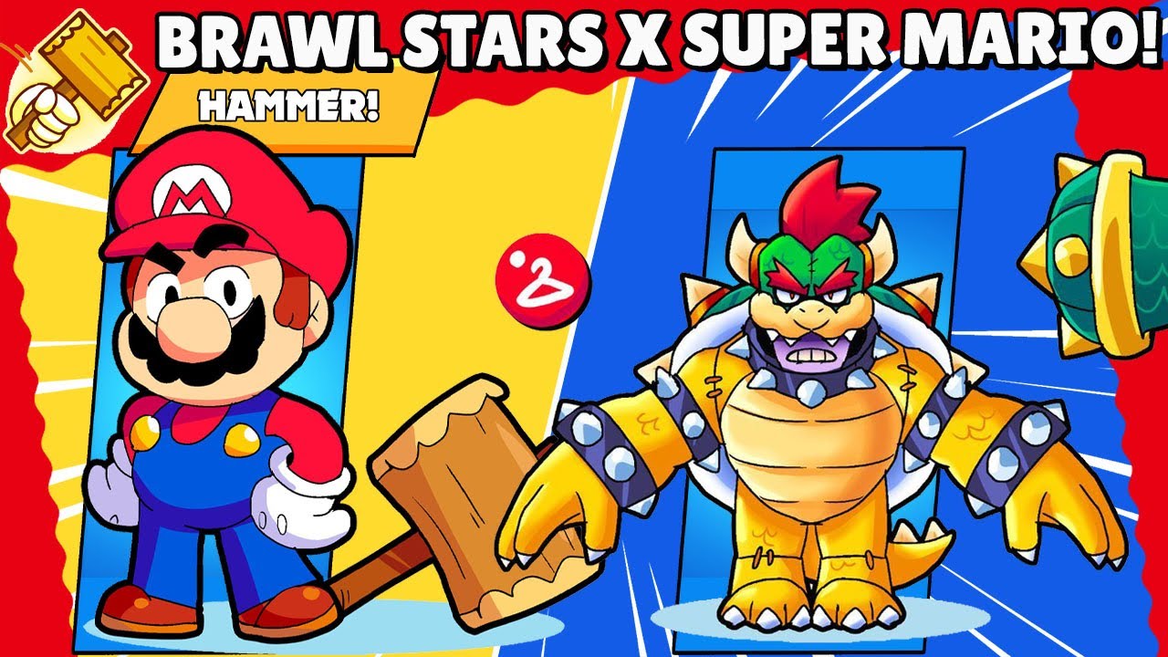Brawl Stars x Super Mario Collab & More Skins Ideas