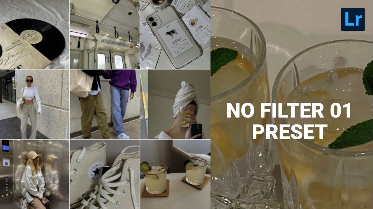 No Filter 01 preset | Instagram feed | lightroom presets