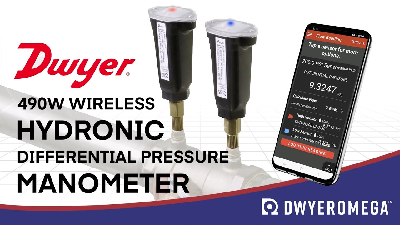 Meet The 490W Wireless Differential Pressure Manometer