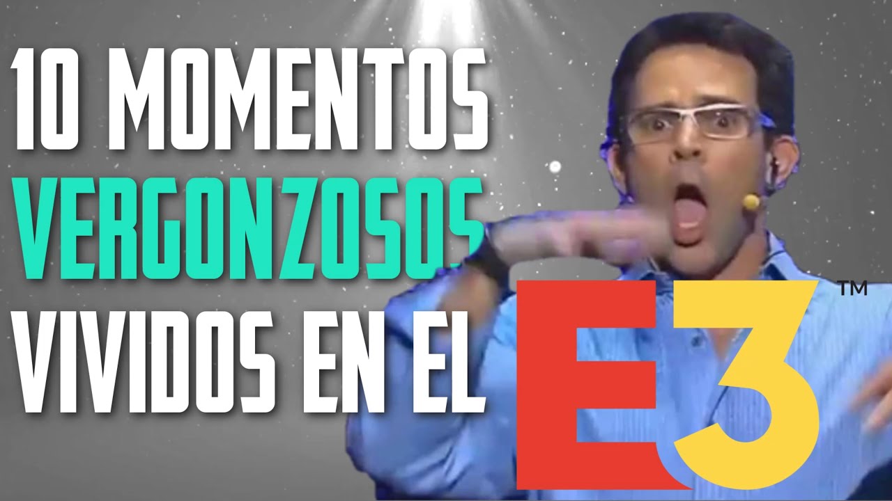 10 momentos VERGONZOSOS vividos en conferencias del E3