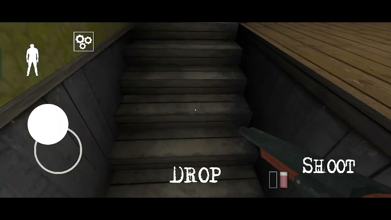 Granny chapter 2  - Gameplay Walkthrough part 1 MAIN DOOR Escape (iOS, Android