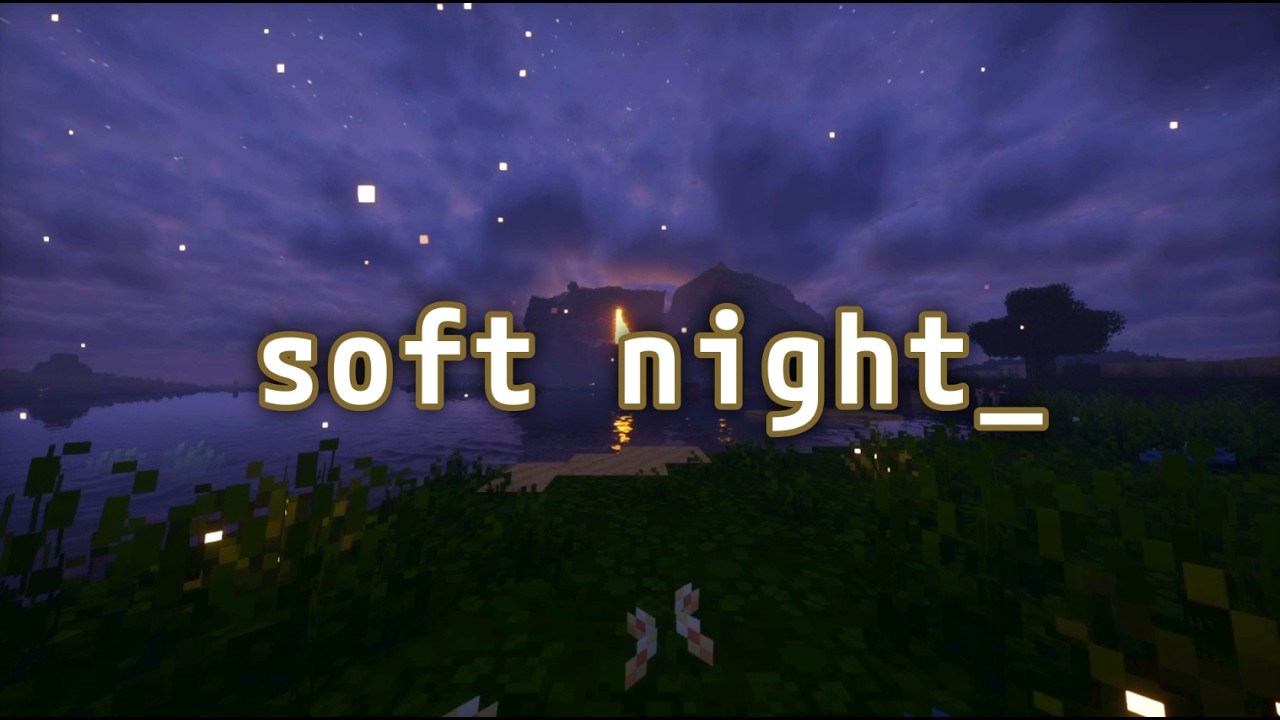 long day? rest here... (minecraft music w/ night)