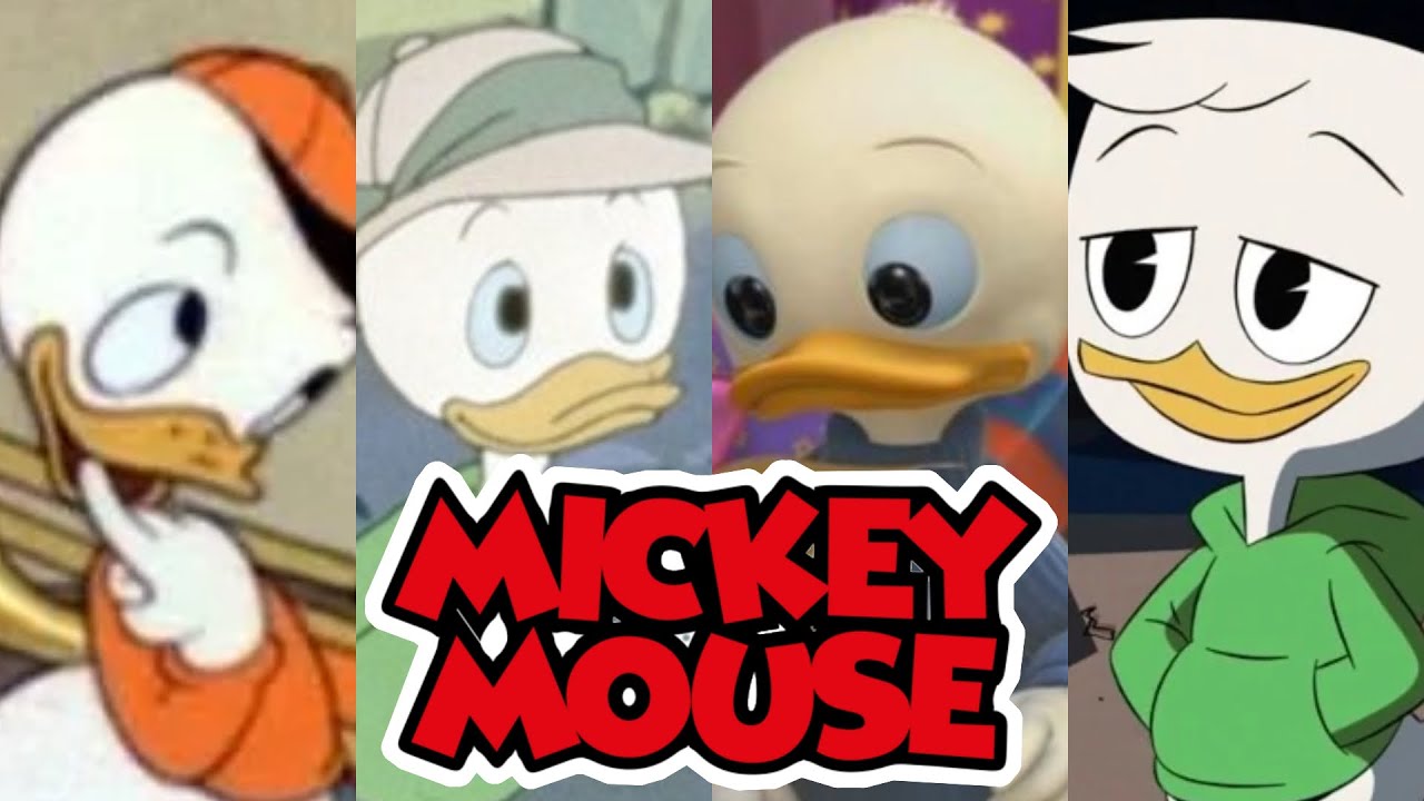 Huey, Dewey & Louie (Mickey Mouse) | Evolution In Movies & TV (1938 - 2023)