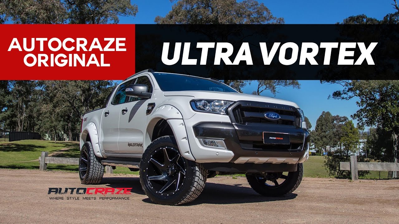 BIG MOTHERTRUCKER // Ford Ranger Wheels // Ultra Vortex Rims | AutoCraze 2017
