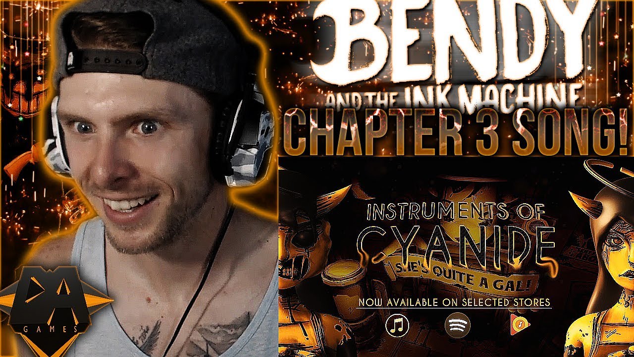 Vapor Reacts #664 | BENDY AND THE INK MACHINE CH 3 SONG 