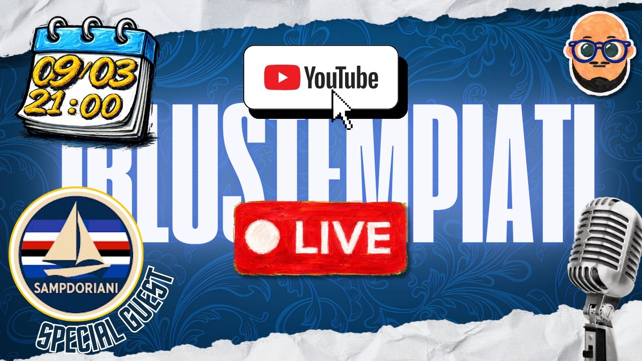 LIVESTEMPIATA: parliamo di SAMPDORIA