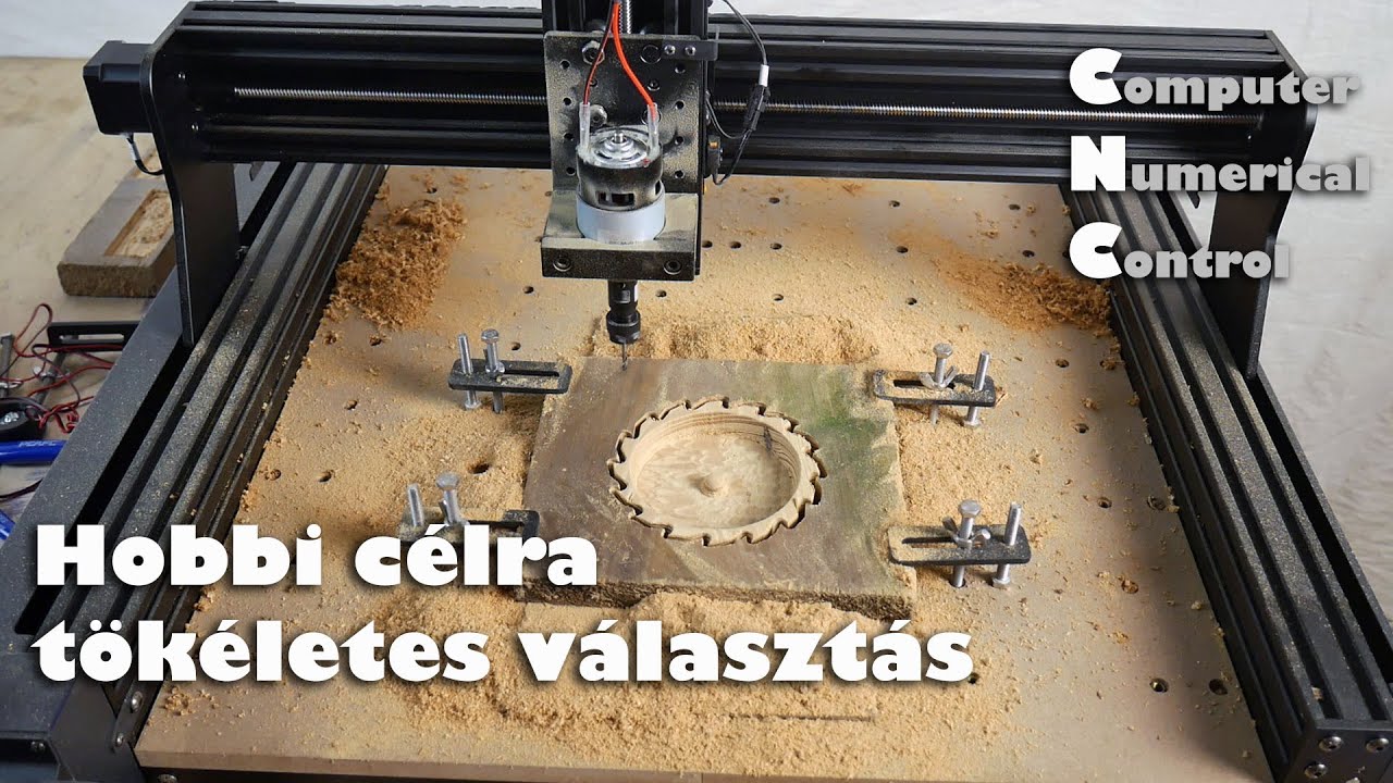 Egy jól működő hobbi CNC | TwoTrees TTC 450 CNC Router Machine + 500W Motor ◆ Eszközteszt