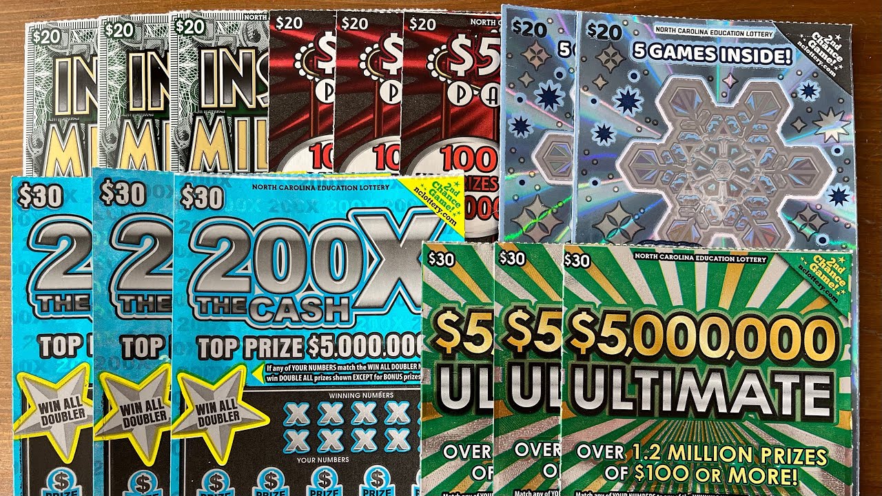 $340 North Carolina Lottery Scratch-Offs!💥HUGE PROFIT From One Ticket!💥
