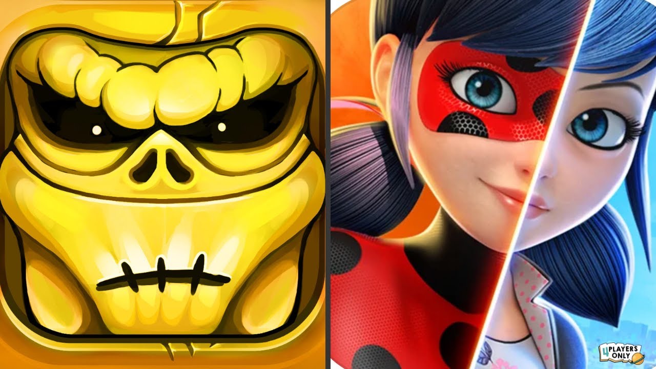 Zombie Run HD! 🧟 Versus Miraculous Ladybug & Cat Noi‪r🐞 – Run away from zombies! 😱💨