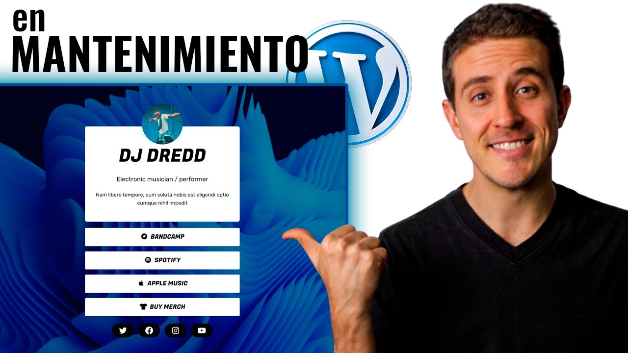 Cómo poner en Modo MANTENIMIENTO Wordpress