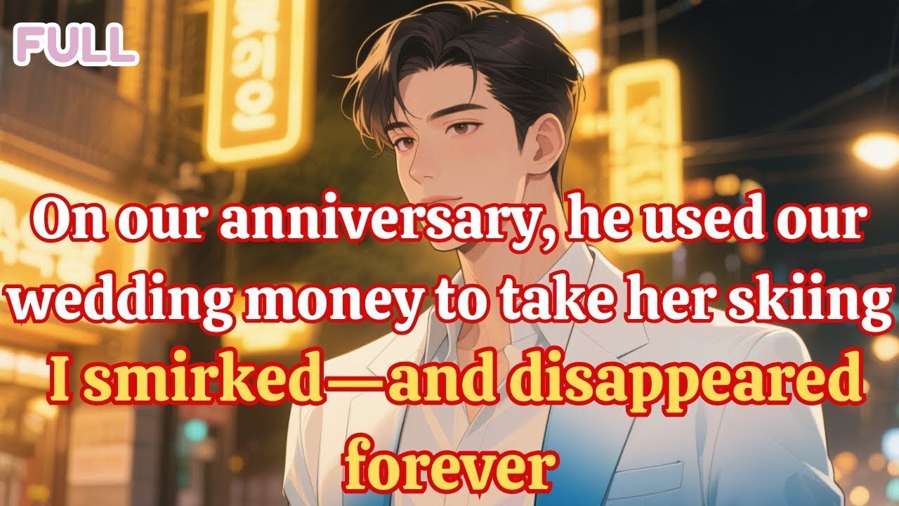 On our anniversary, he used our wedding money to take her skiing  I smirked—and disappeared forever