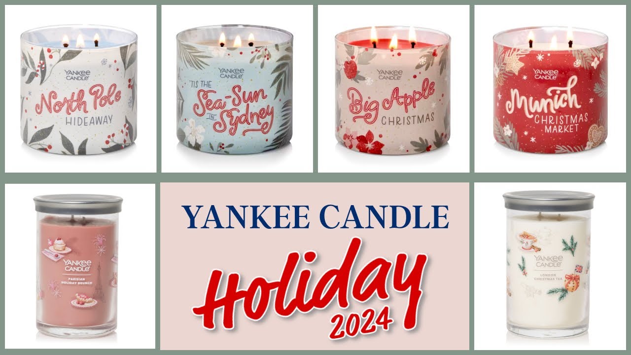 HOLIDAY 2024 🎁 a new collection from Yankee Candle 🎁 first impressions