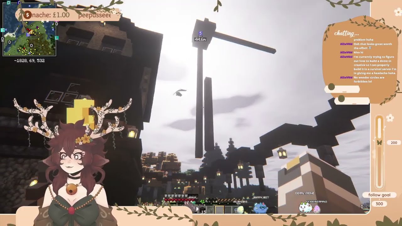 •.¸♡ returning to spider minecraft !! ♡¸.•┊ 『 dearly vods 』
