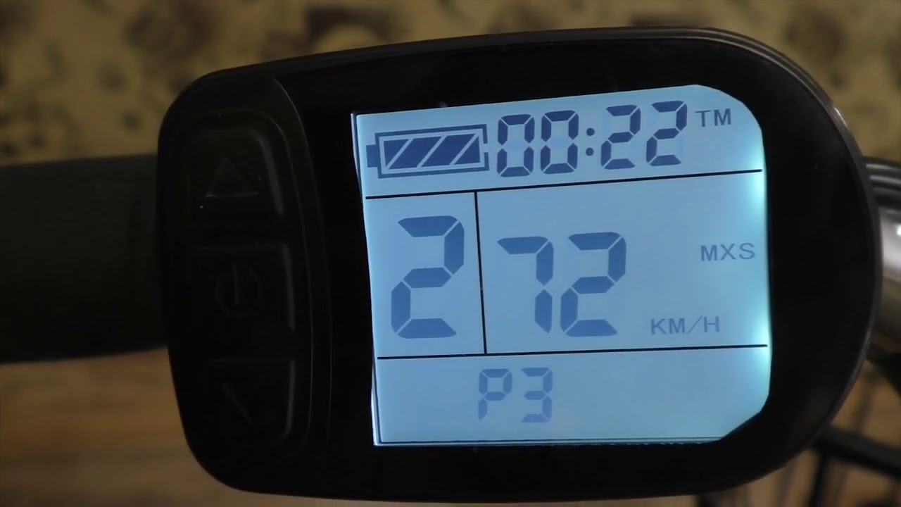 Дисплей LCD 5 / Настройки дисплея электровелосипеда
