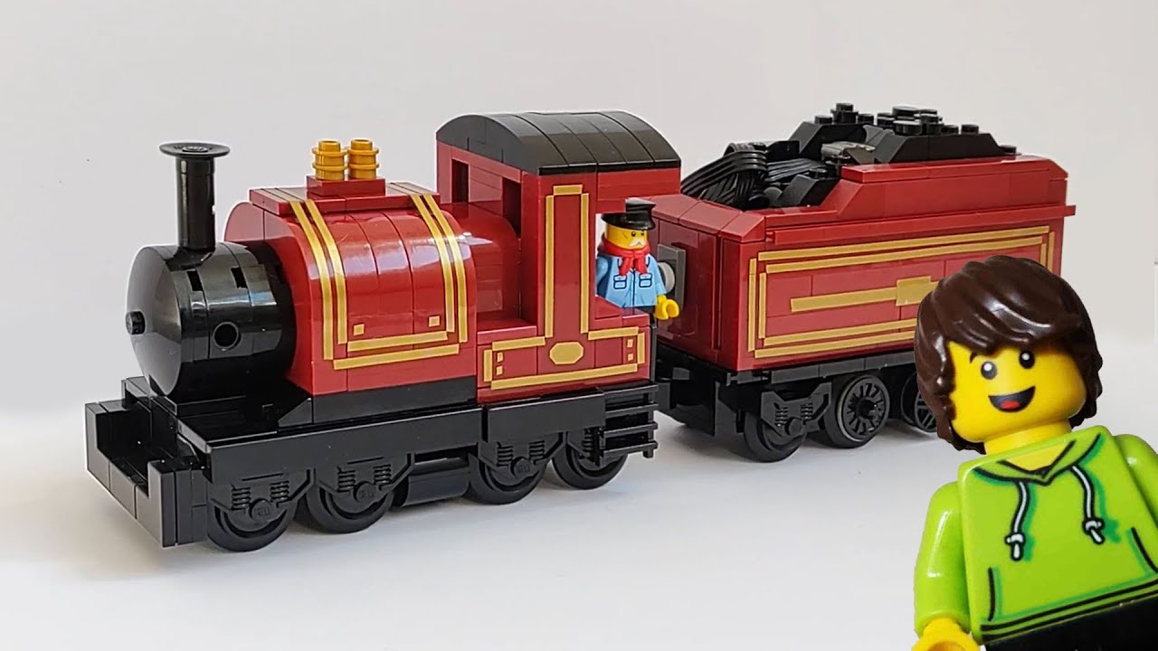 How I made LEGO motorised Cherry Steamer (Pocket Trains) - Larry’s Lego