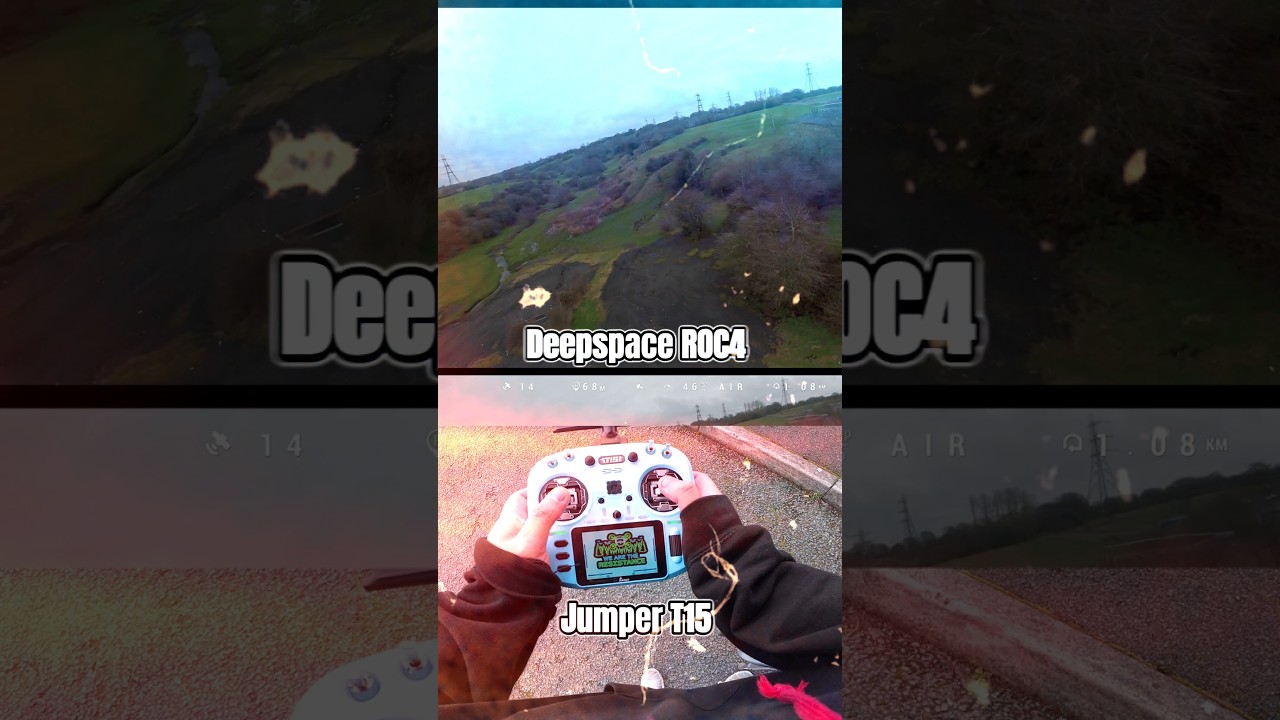 Crisp Winter FPV Flight ❄️ DeepSpace ROC4 in the Cold!