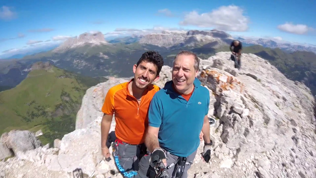 Ferrata Finanzieri - Gruppo Marmolada (HD)