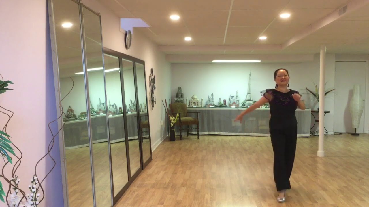 Playa Silencio (Rumba) Line Dance - Beginner (with teaching)