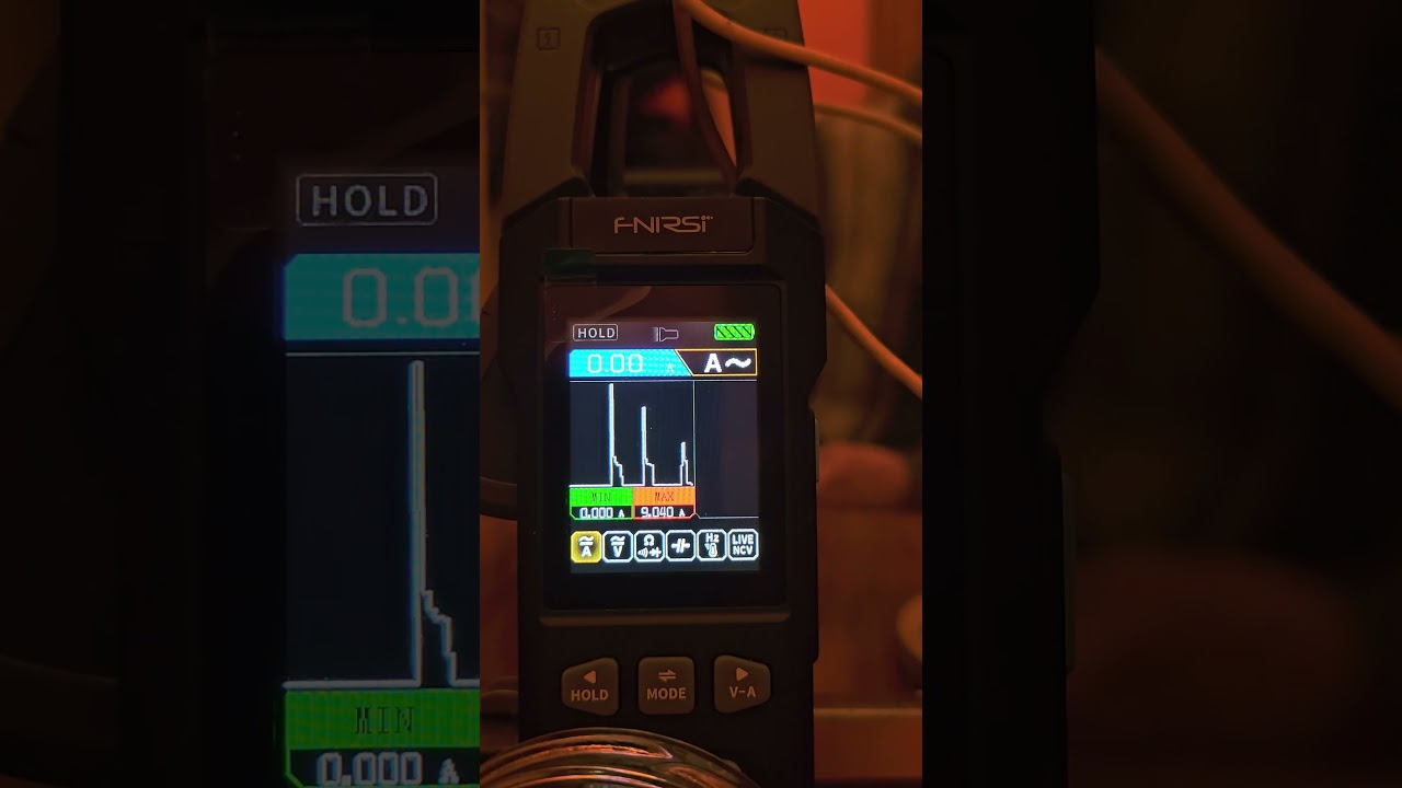 Fnirsi DMC-100, тест з болгаркою.