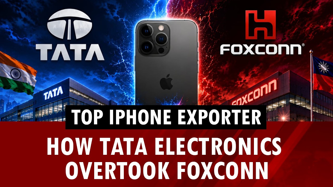 Top iPhone exporter: How Tata electronics overtook Foxconn | Apple iPhone 
