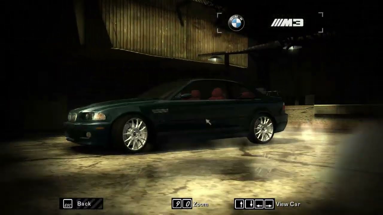 BMW M3 E46 - NFS Most Wanted Beta Content Mod