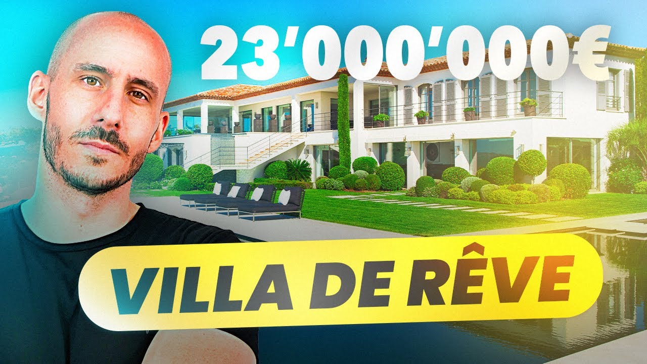 Visite villa de r&ecirc;ve, vue mer parfaite, cave &agrave; vin, cin&eacute;ma... Je reste !