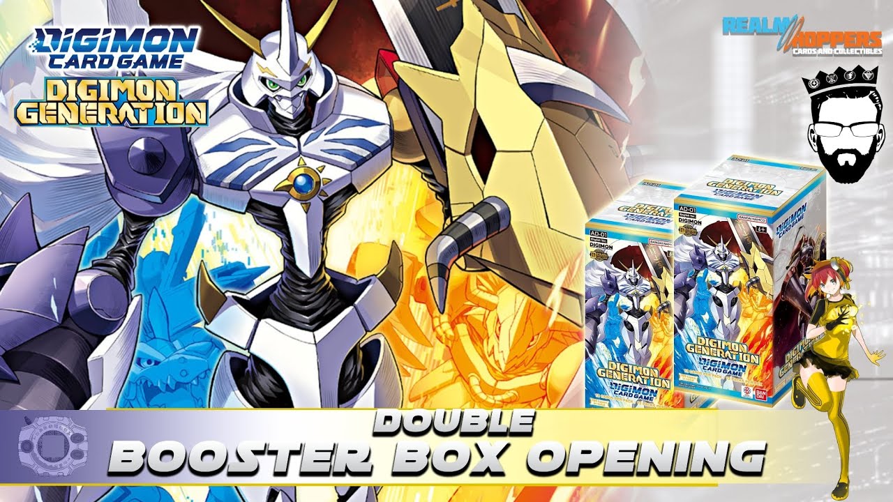 DIGIMON AD01 DIGIMON GENERATIONS 2X BOX OPENING