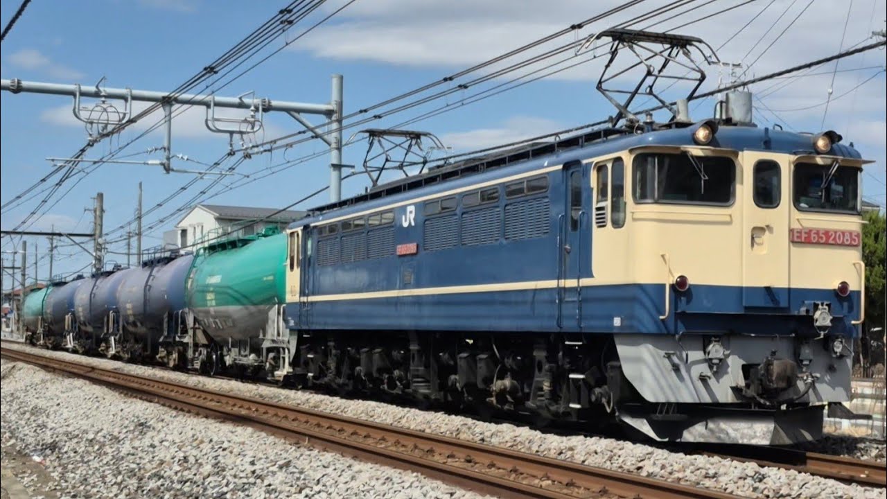 8764レとそれのまえの貨物列車達(2026/3/16)
