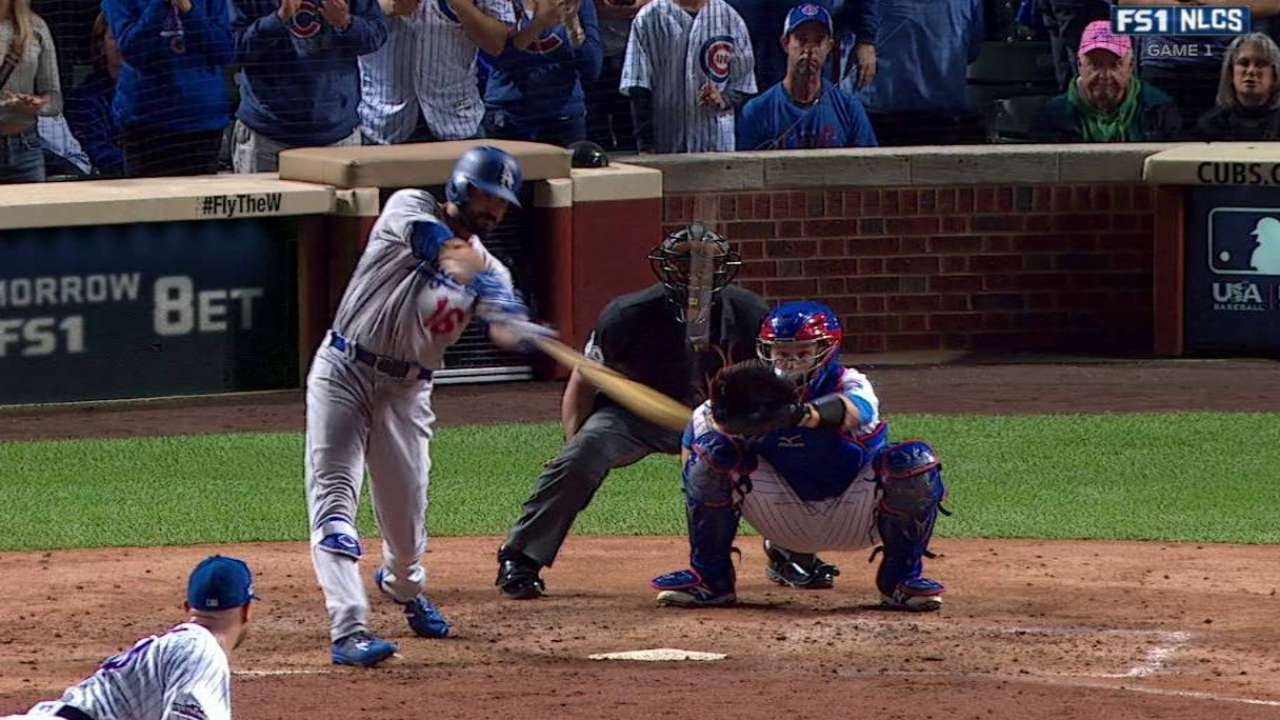 NLCS Gm1: Ethier lifts pinch-hit solo jack off Lester