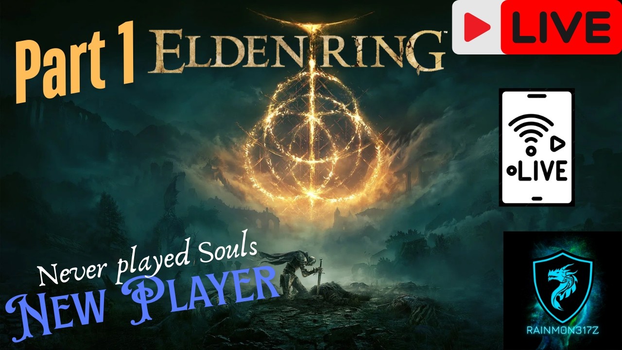 Elden Ring: Part 1, Never played Soulslike, New Player! #eldenring #eldenringgameplay #shortslive