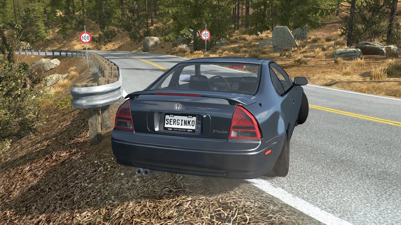 Loss of Control Car Crashes 14 - BeamNG Drive