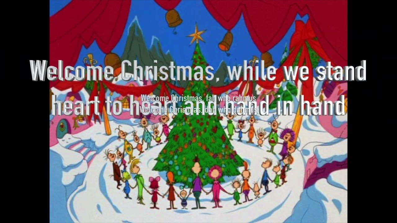 Welcome Christmas (Fah Who Foraze) Full Instrumental