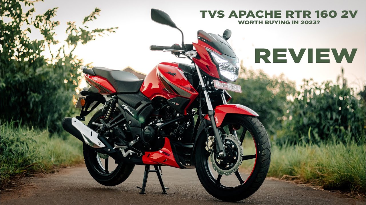 2023 TVS Apache RTR 160 2V Review | @ONEDMALAYALAM