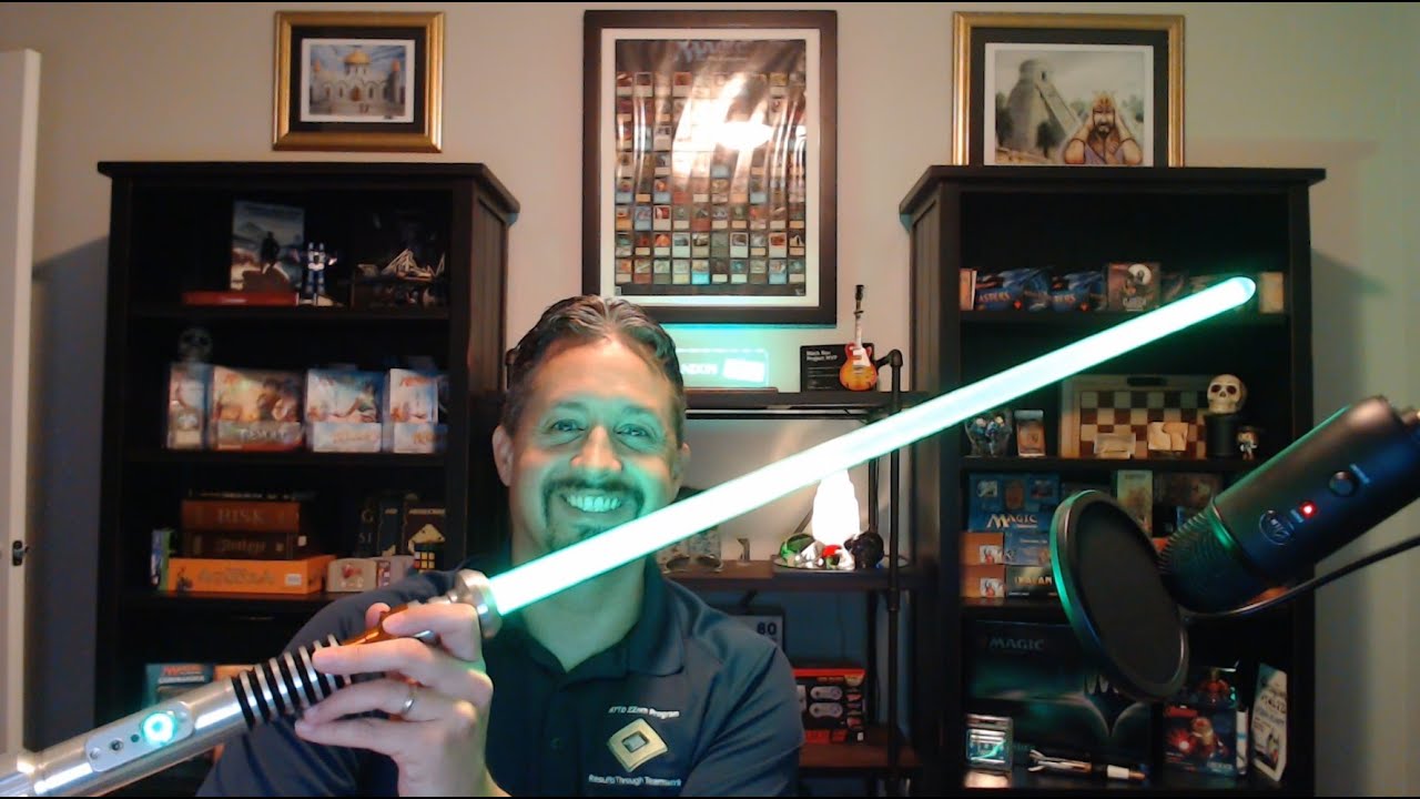 Live Stream replay: My adventures with custom lightsabers!