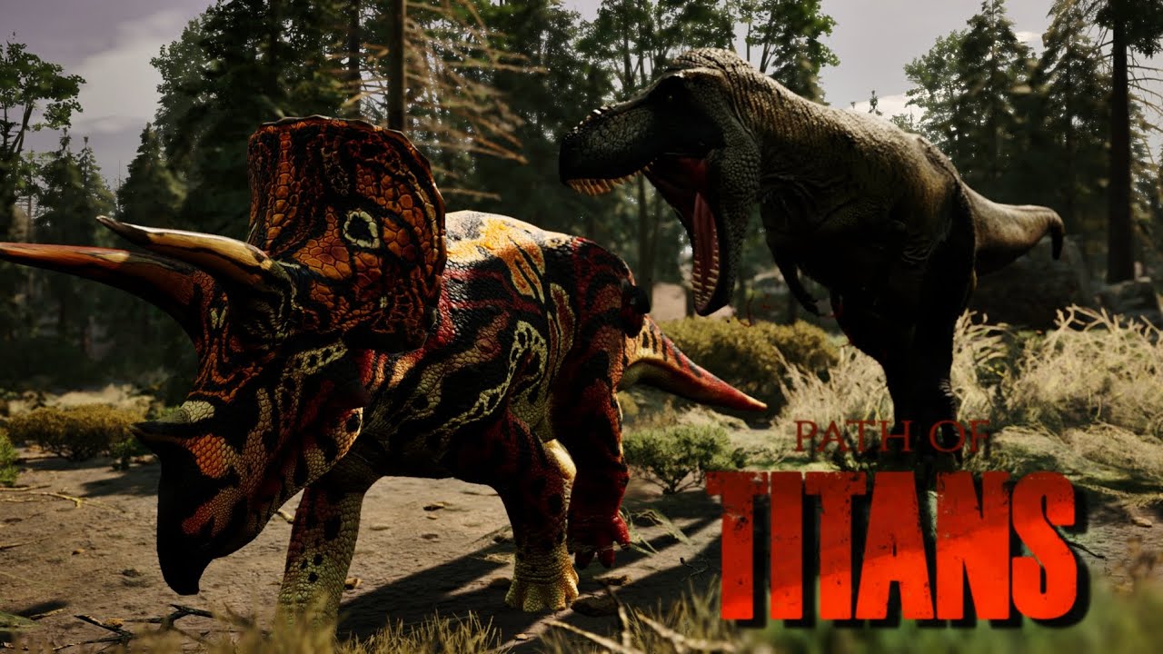 Path of Titans Cinematic: Tyrannosaurus Ambush