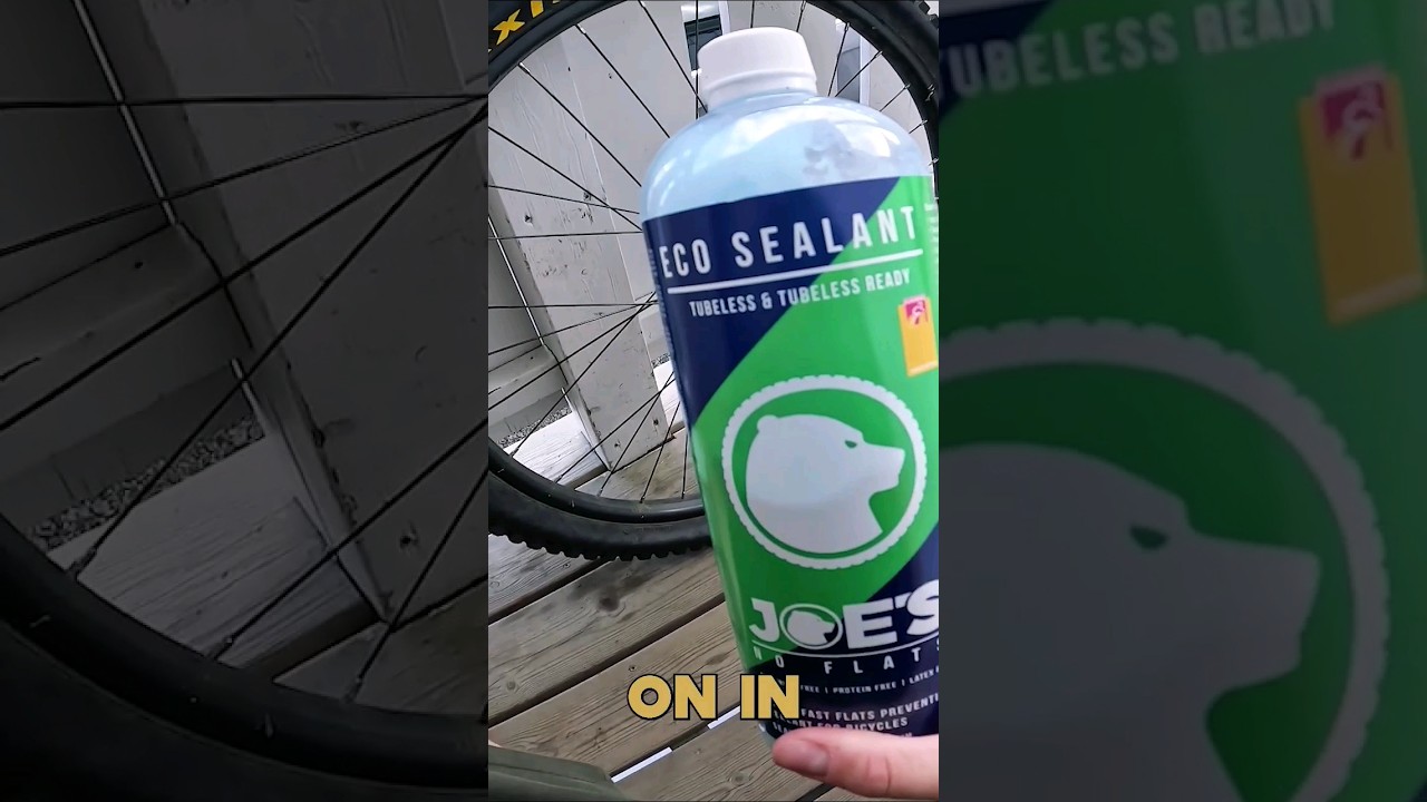 Joes eco sealant & Maxxis DHR II change #mtblife #diy #joes #ecosealant #mtbfix #maintenance