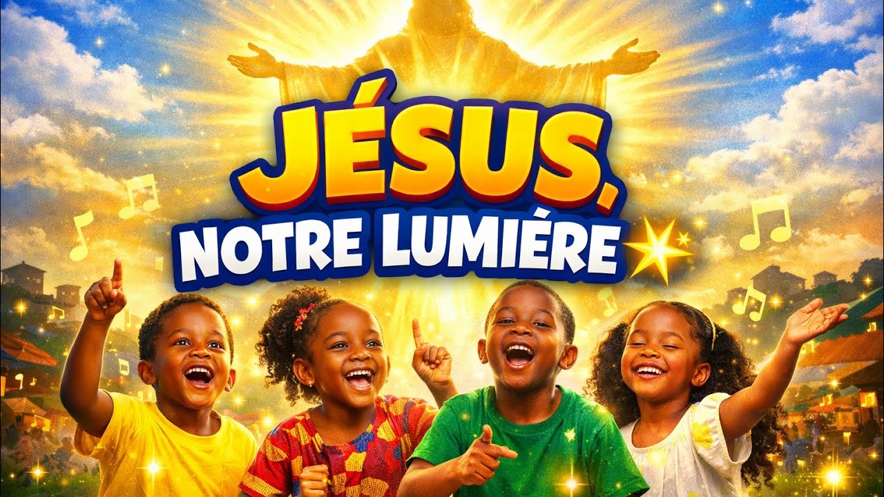 ✨ Jésus, notre lumière ! | Gospel Afrobeat Kids joyeux & dansant 🔥