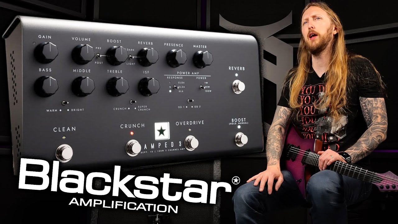 AMPLIFIER IN PEDAL FORM - BLACKSTAR AMPED 3
