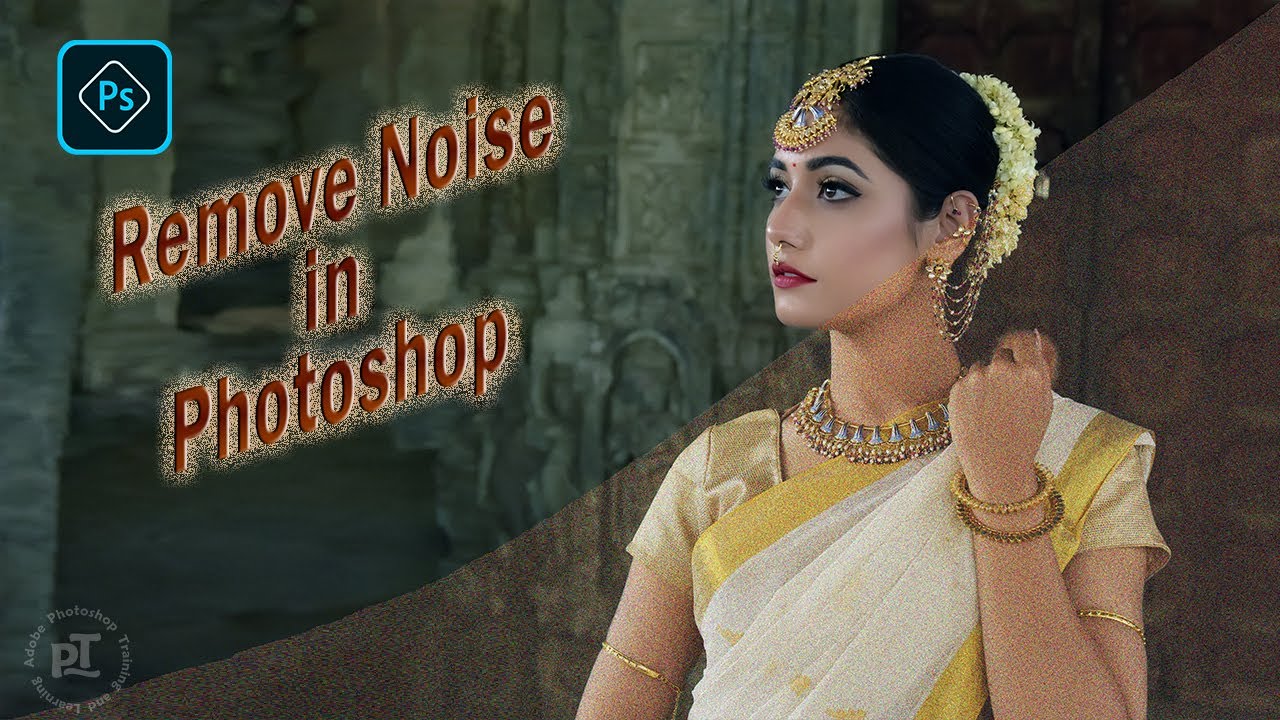 How to Remove Noise in Photoshop - Urdu/Hindi