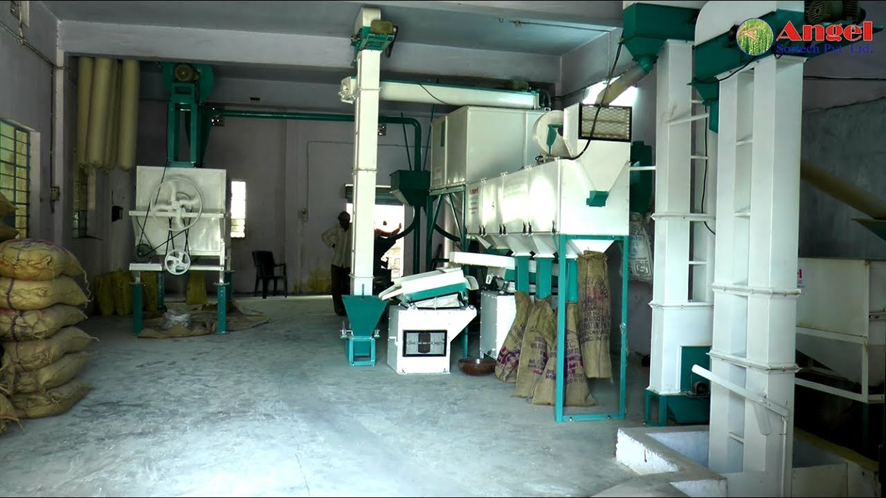 Fully Automatic Wheat Flouring Machine | Angel Sortech Rajkot Gujarat Mo 90999 32762 /90999 32726