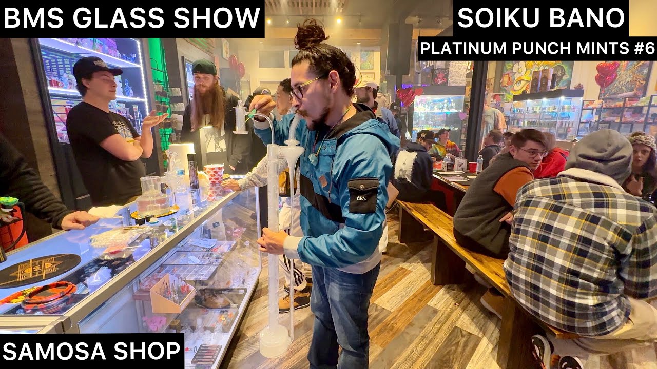 Soiku Bano PLATINUM PUNCH MINTS #6 Rosin Review | BMS Glass Show | Samosa Shop | Skully Vibes