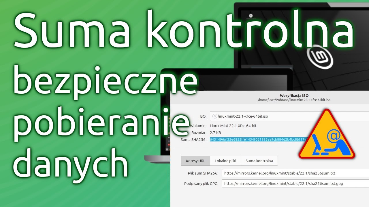 Suma kontrolna czyli bezpieczne pobieranie danych