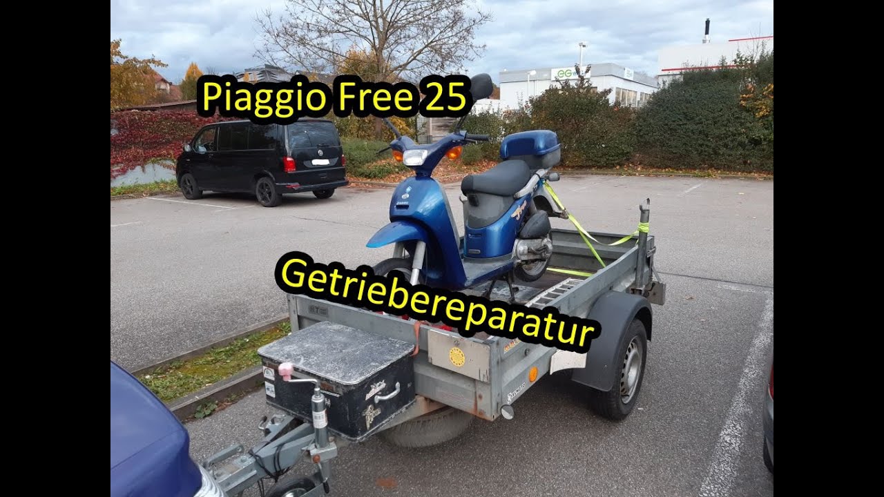 Piaggio Free | Getriebeinstandsetzung und Motordiagnose | Teil 2