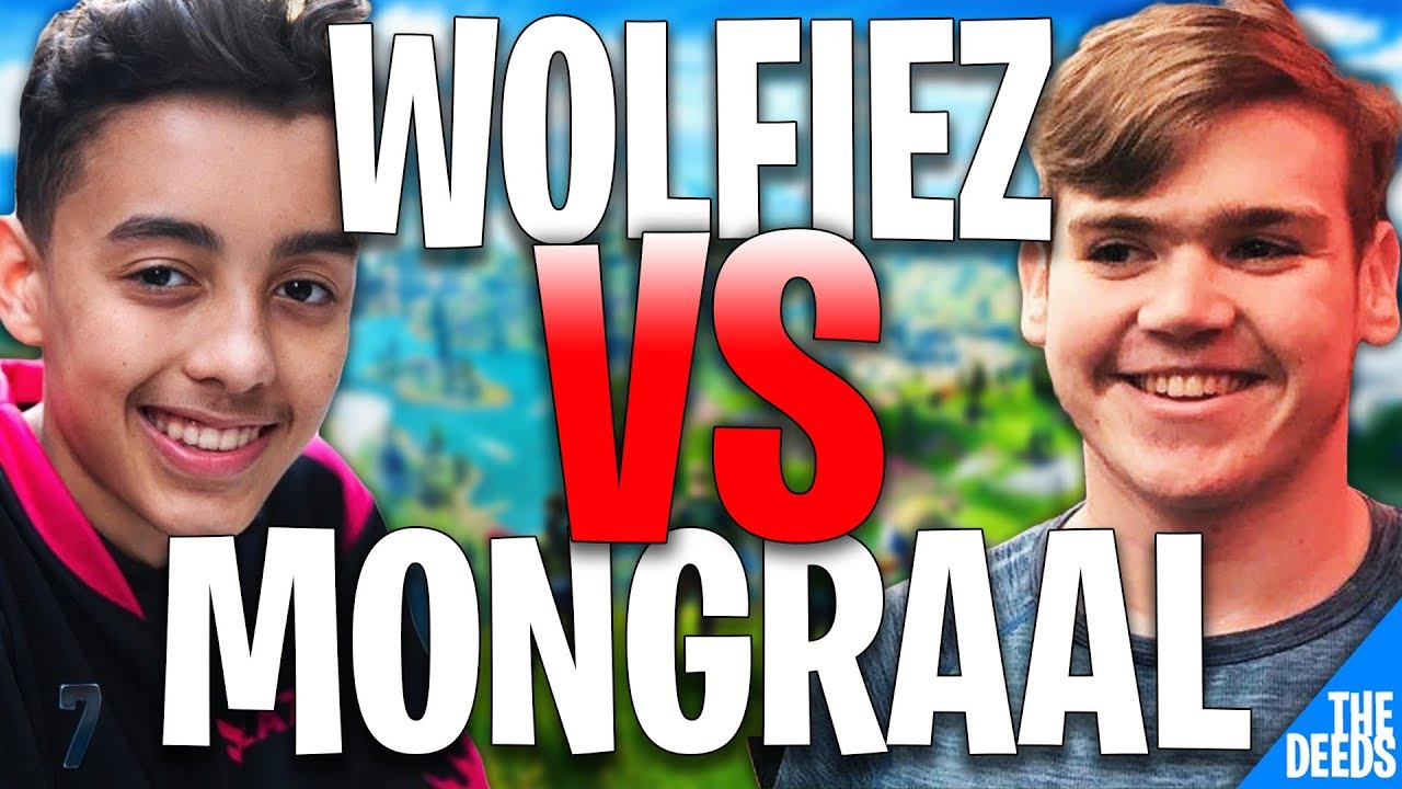 Лазарус Вольфье 1 против 1 FaZe Mongraal, Nayte и NRG Benjyfishy | Фортнайт Креатив 1 на 1
