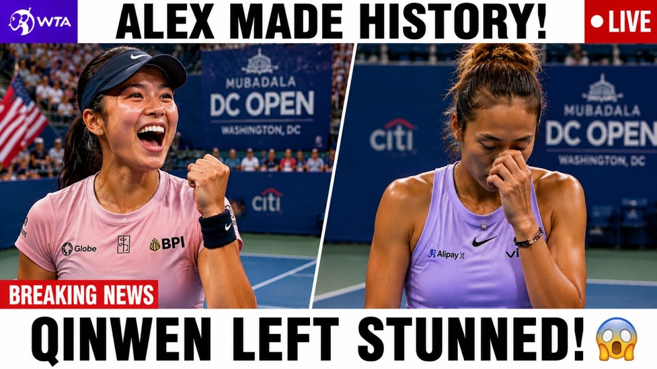 SHOCKING! Alex Eala STUNS Olympic Champion Qinwen Zheng At The DC Open! Tennis World Left Speechless