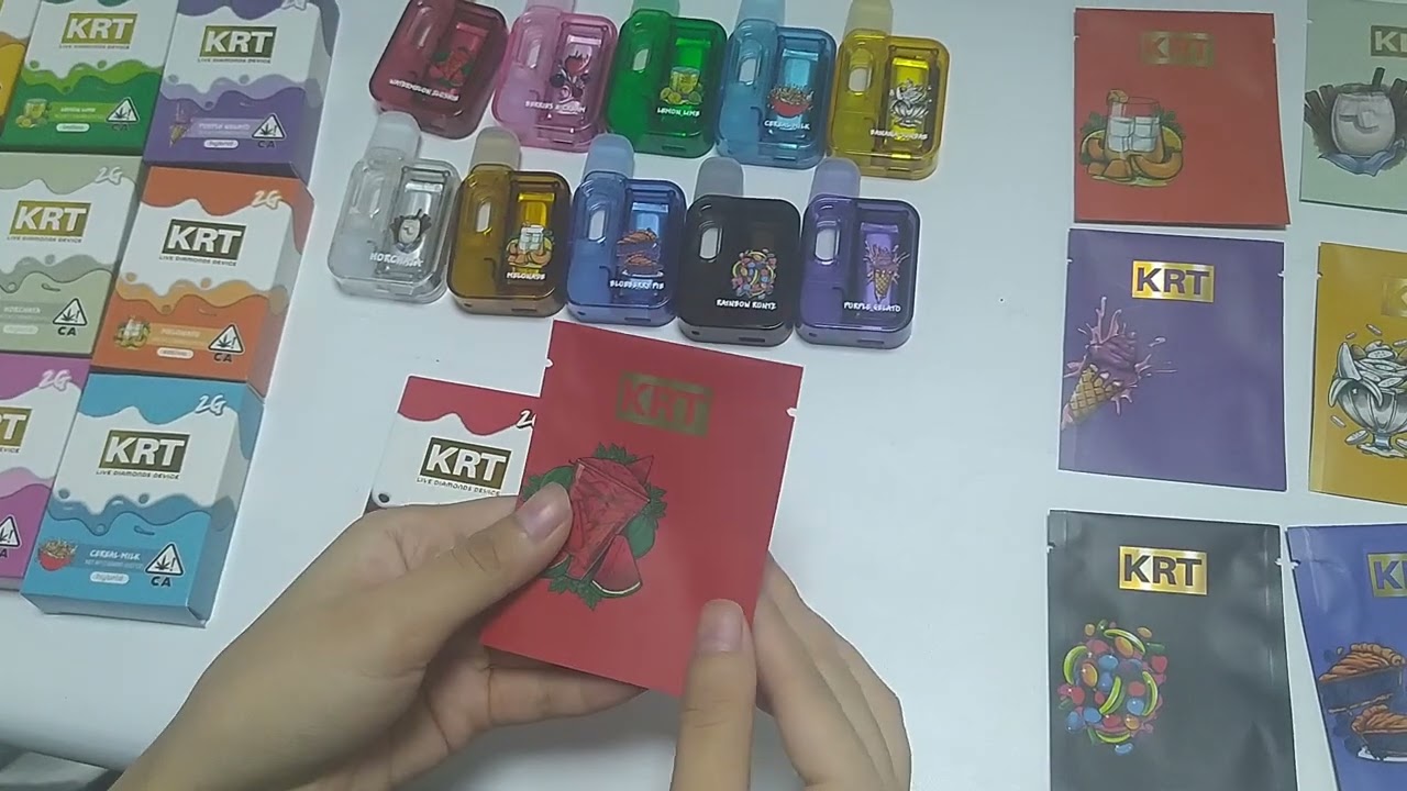 KRT Disposable Vape 2g without Central Post(Detailed Version)