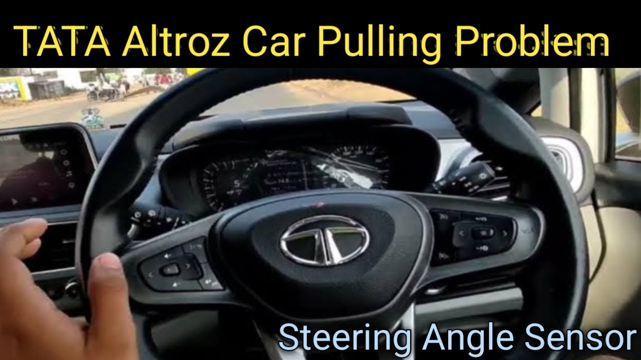 Tata Altroz Car Pulling To One Side// Steering Angle Sensor// ALIGNMENTGURU
