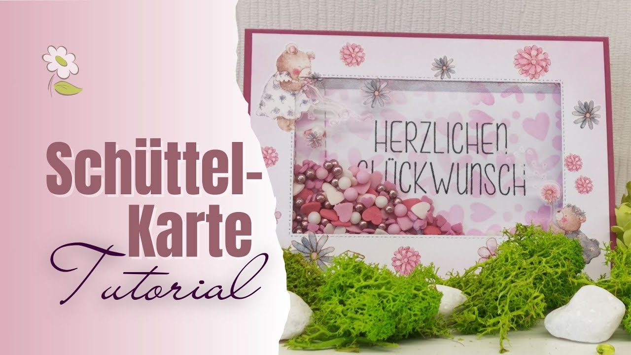 Tutorial | Schüttelkarte mit Geheimnis | Watch me craft