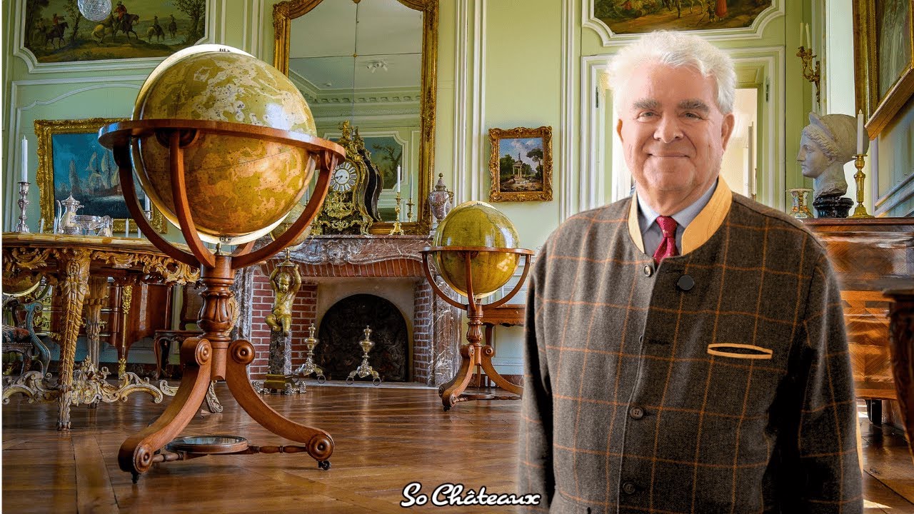 Медави: Замок французского коллекционера. Реставрация в процессе.